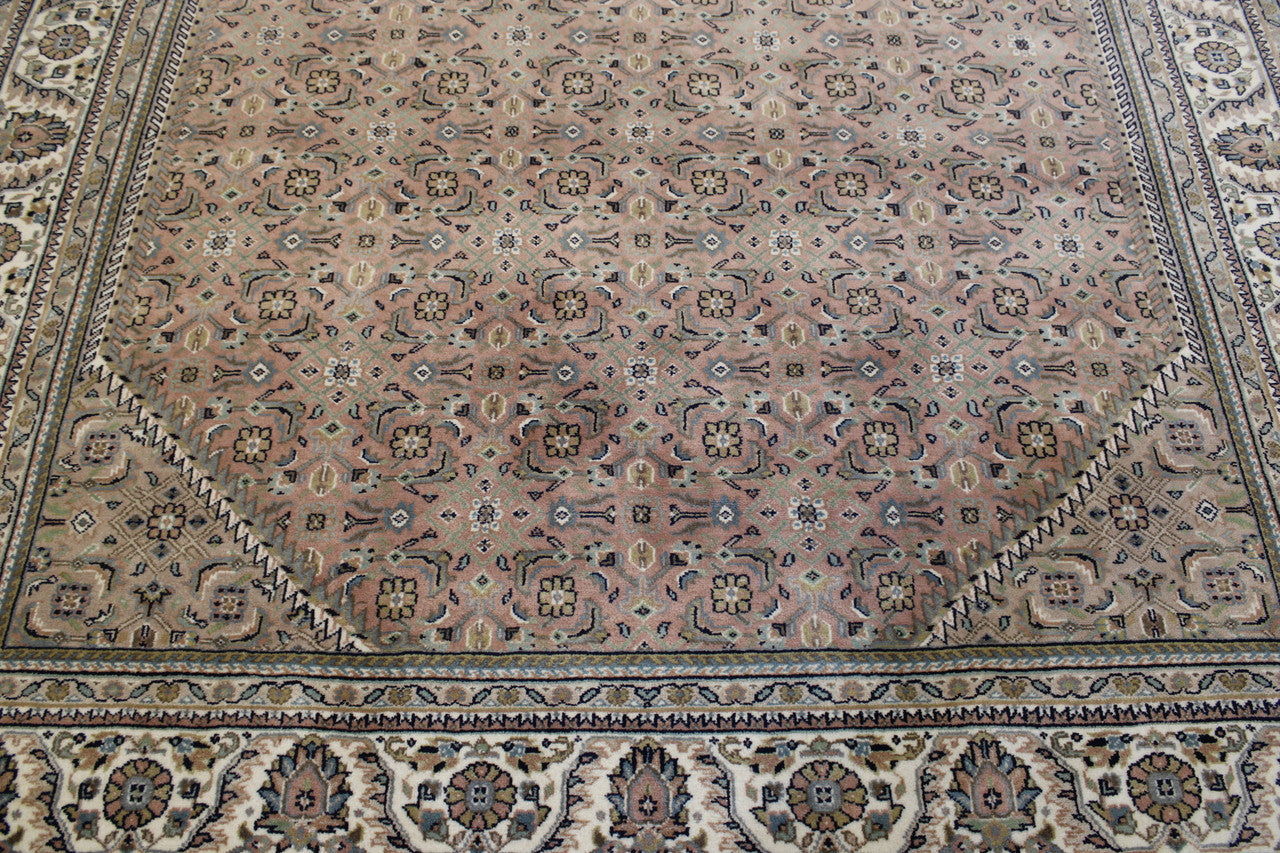 Full view of Traditional Indo Mir rug