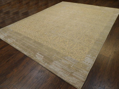 Full view of Transitional Vintage Erase Design rug