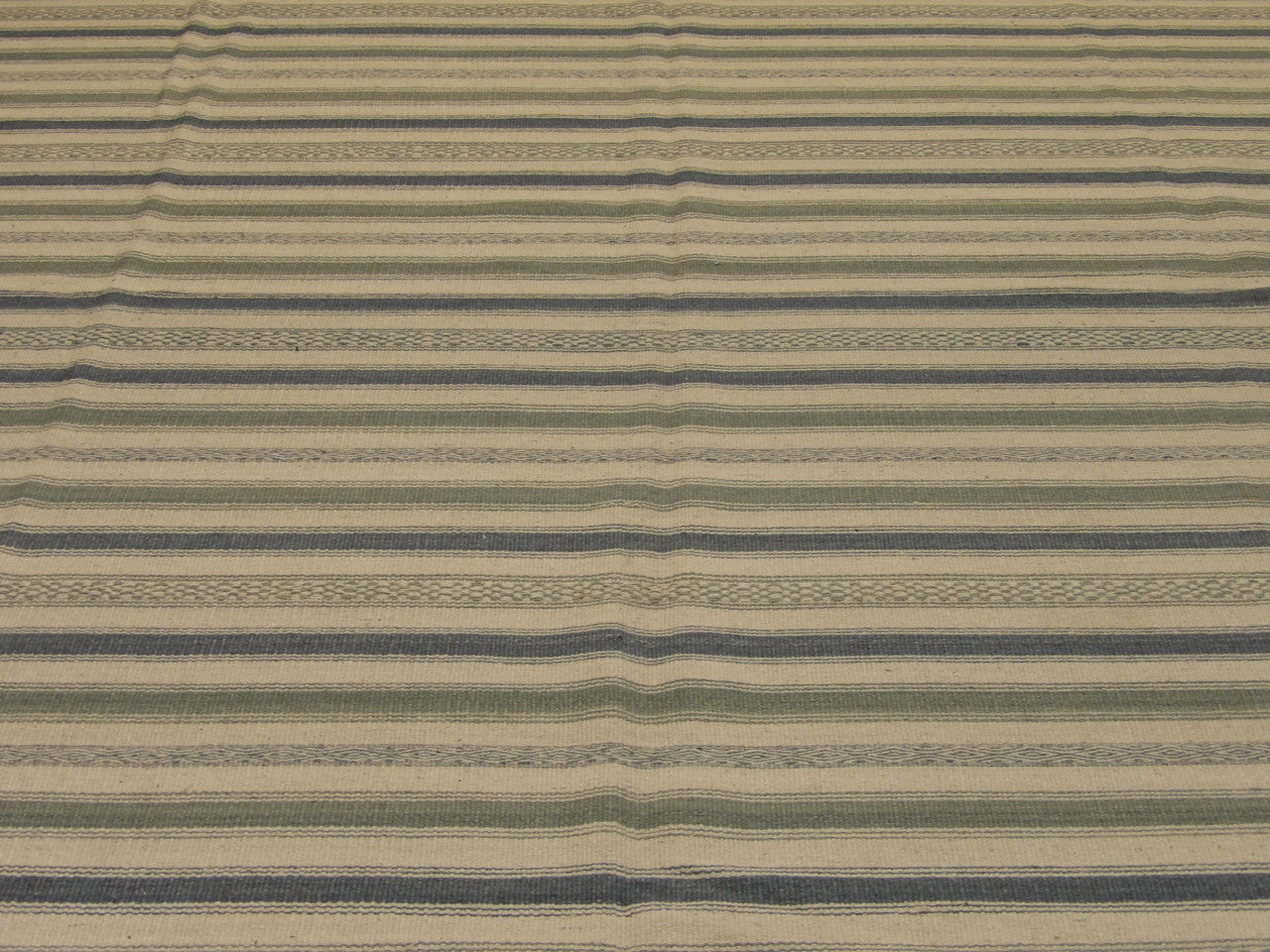Back of coastal hand-knotted rug