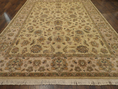 Kashan rug corner detail