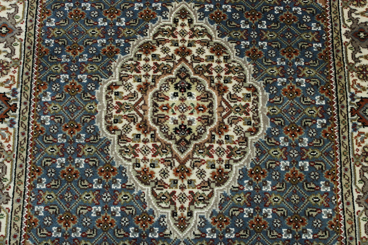 Full view of Traditional Tabriz rug