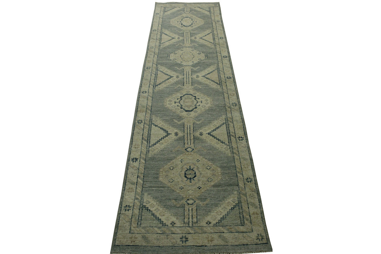 Oushak Wash Chobi pattern detail