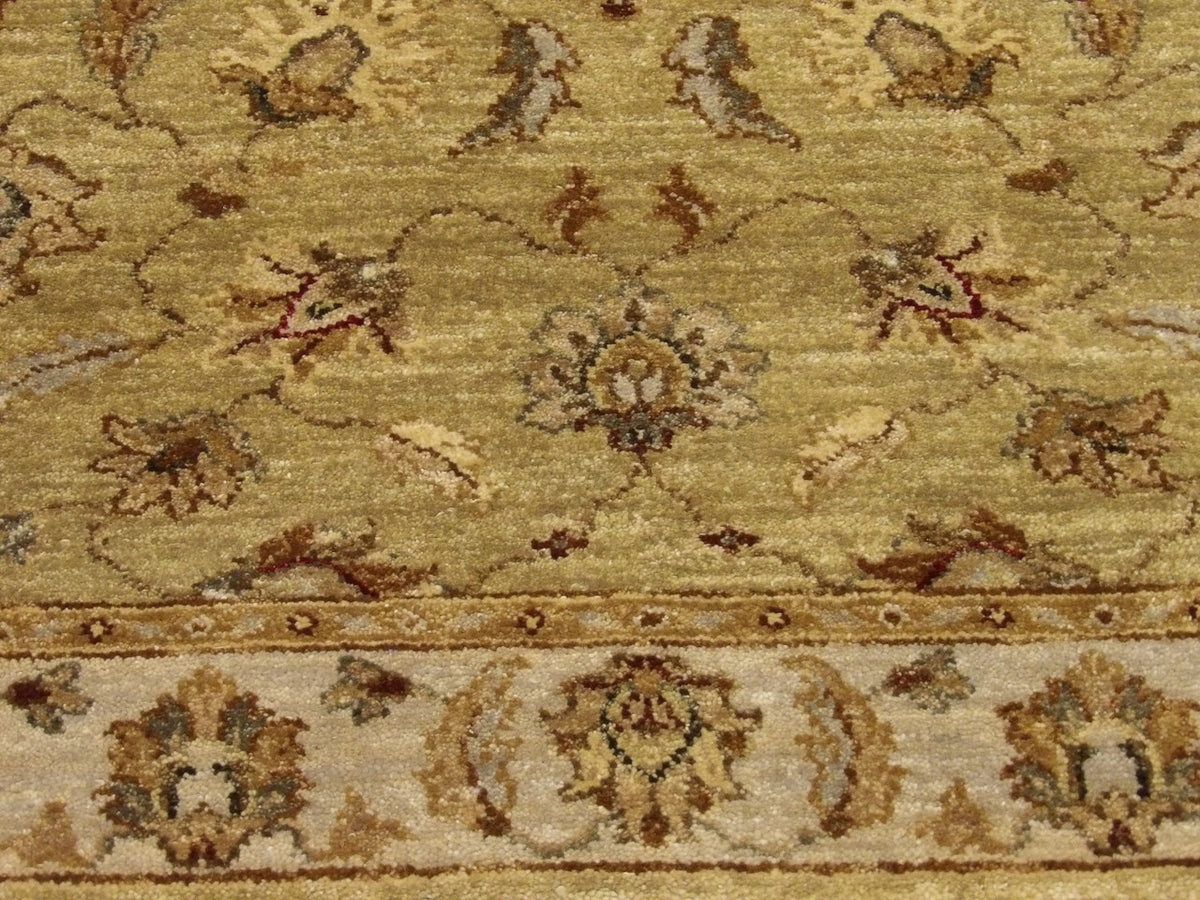 Traditional hand-knotted wool rug in Blue, 3'1" x 5'1", SKU w112