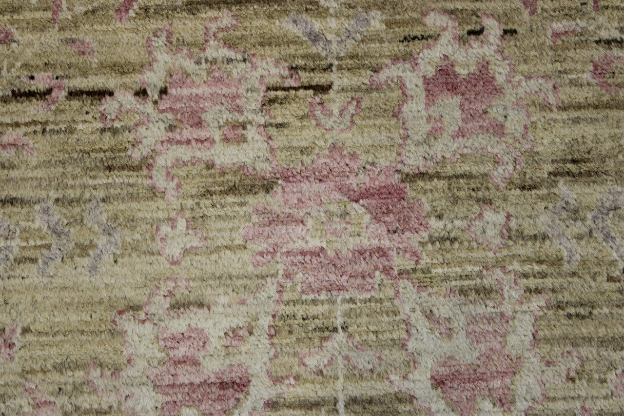Full view of Oushak Chobi rug