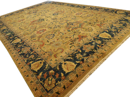 Full view of Agra Ziegler palatial rug