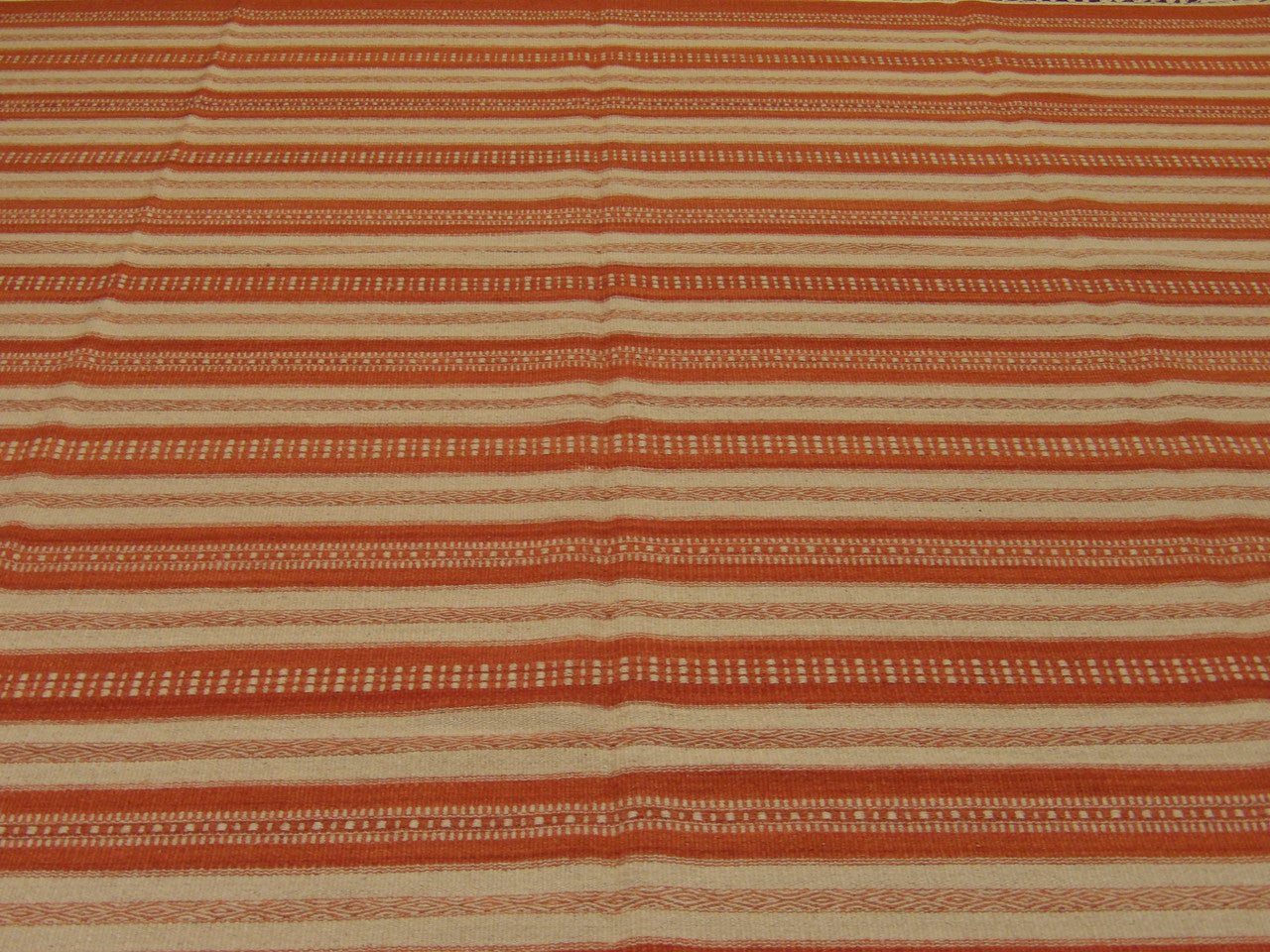 Back of coastal hand-knotted rug