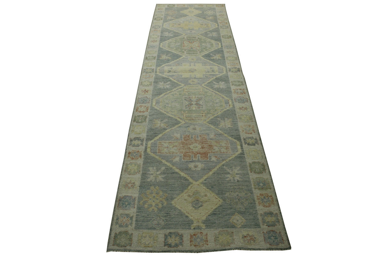 Oushak Wash Chobi pattern detail