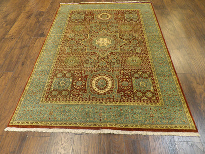 Mamluk rug corner detail