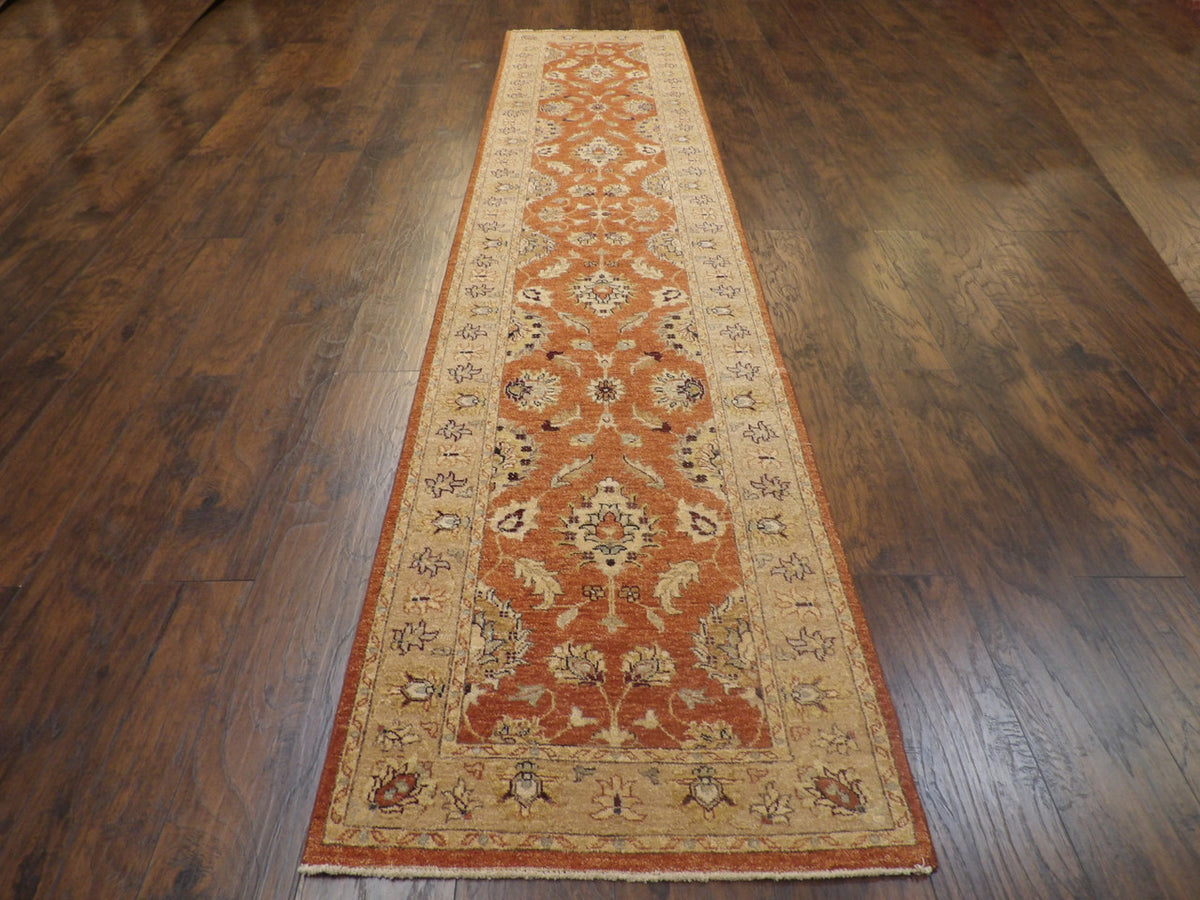 Oushak runner end detail