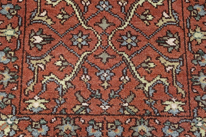 Full view of Tribal Indo Heriz rug