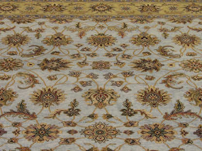 Back of Fine Ziegler Tie Dye hand-knotted rug