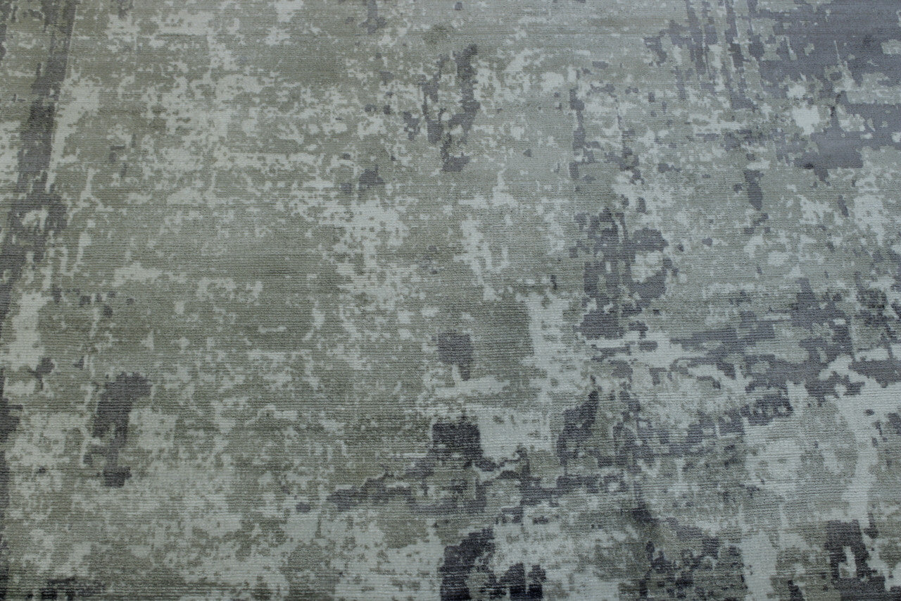 Modern Abstract Design rug border detail
