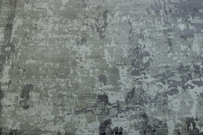 Modern Abstract Design rug border detail