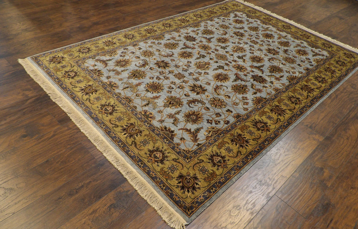 Full view of Fine Ziegler Tie Dye rug