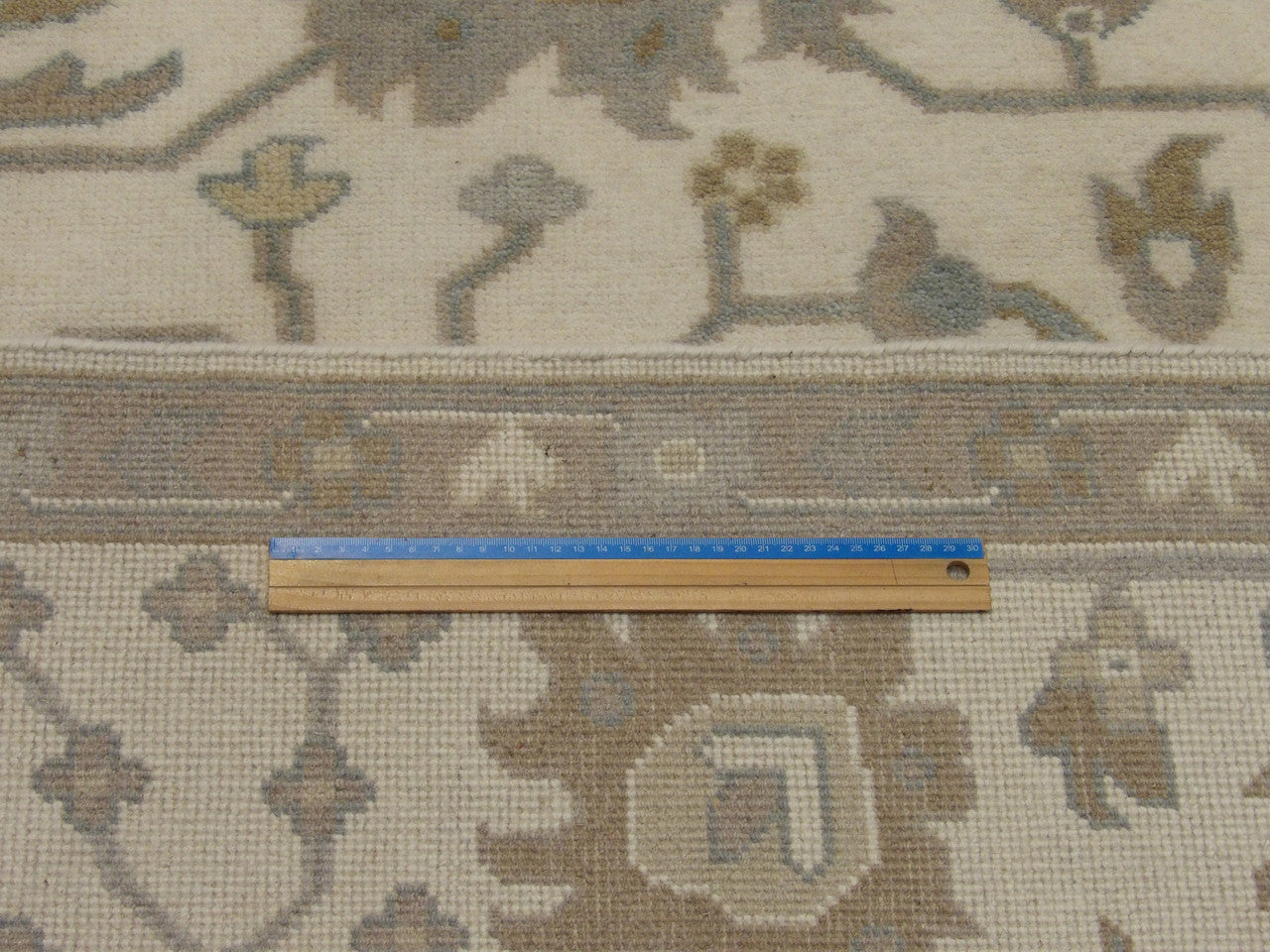Ivory Turk Oushak Natural Dye rug in room setting