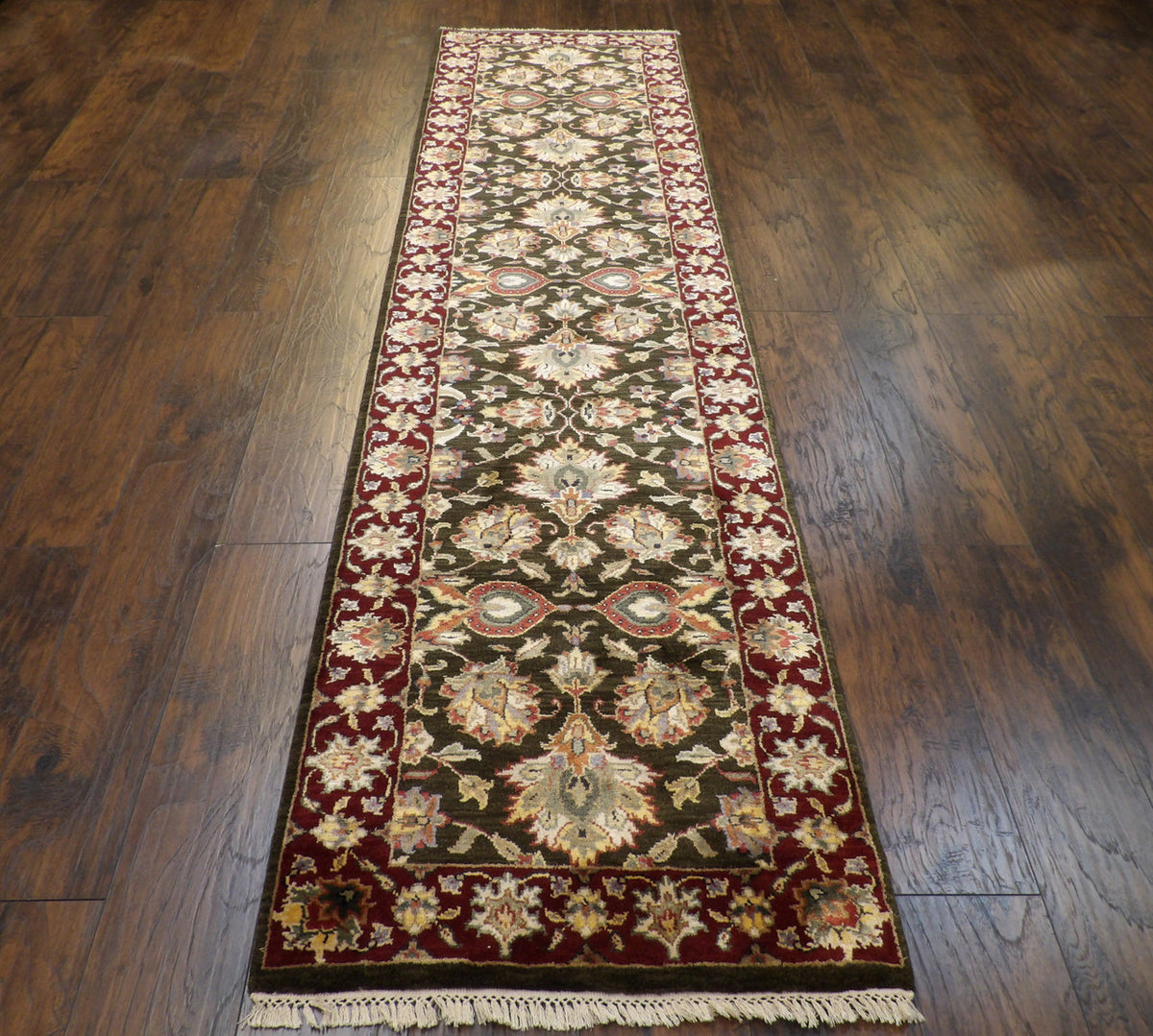 Kashan runner end detail