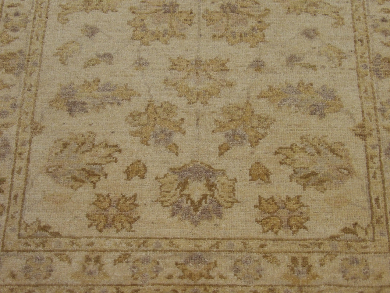 Chobi rug border detail