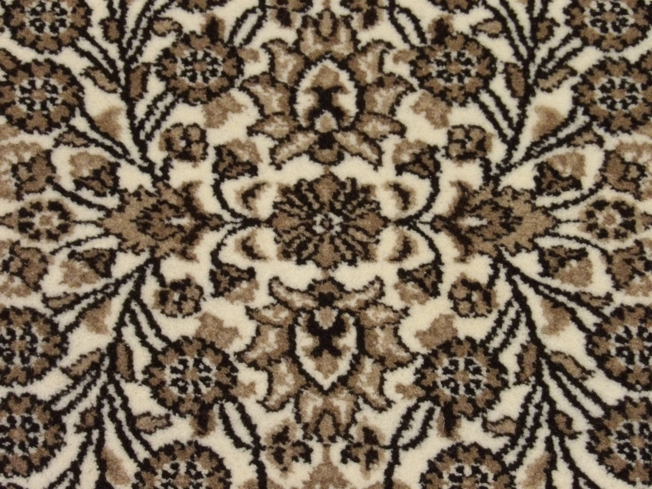 Back of Fine Turk Hereki hand-knotted rug