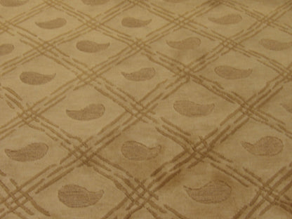 Back of Tibetan Loop Diamond Design hand-knotted rug