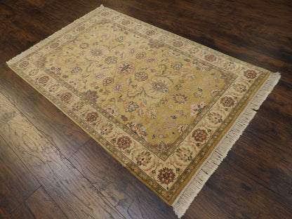 Full view of Persian Kashan rug