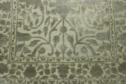 Traditional Haji Jalili rug corner detail