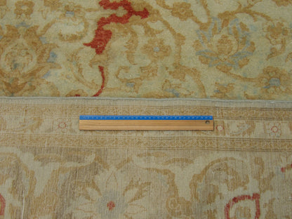 Gold & Ivory Fine Pak Ziegler Overdye rug in room setting