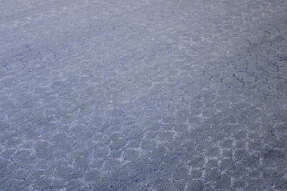 Modern Distressed Moroccan Design rug corner detail