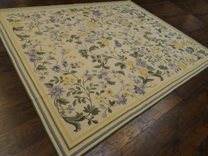 Needlepoint Floral Design pattern detail