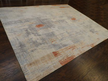Full view of Abstract Oxidized Mosaic Design rug