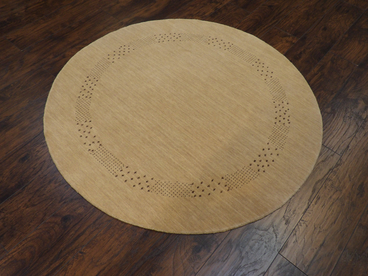 Modern Persian Gabbeh pattern detail