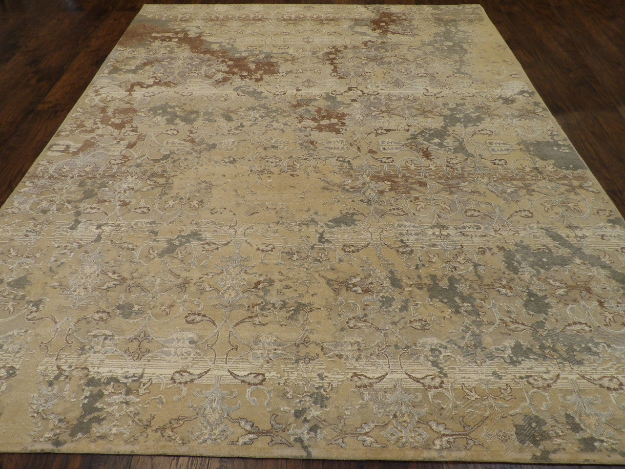 Vintage rug corner detail