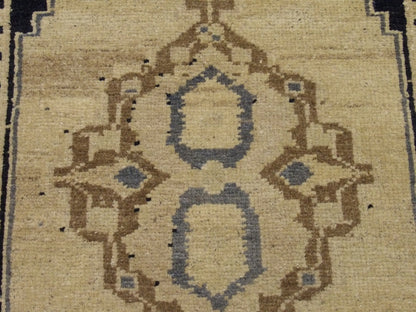 Antique Yastik wool texture close-up