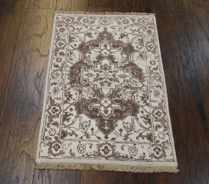 Oushak rug corner detail