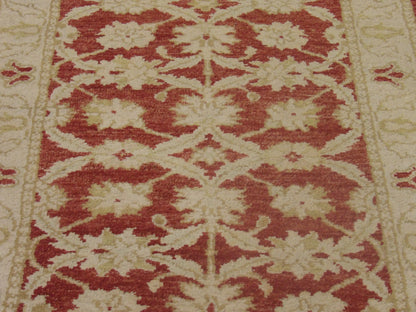 Back of Turk Oushak Stone Wash hand-knotted rug