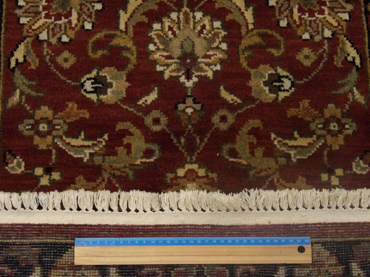 Black & Red Jaipur Kashan Antique Wash rug in room setting
