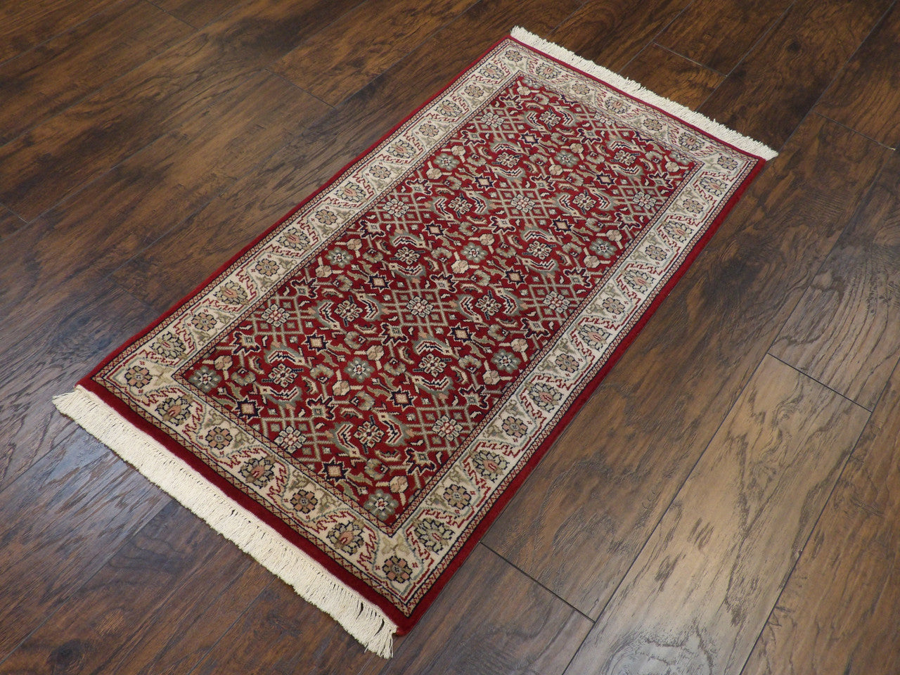 Fine Persian Mir Herati pattern detail