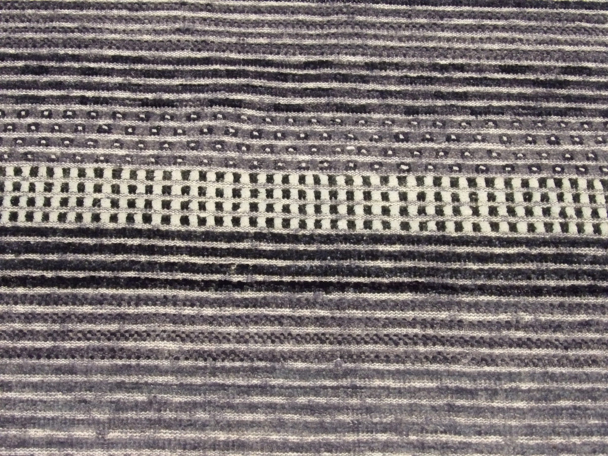 Modern Gabbeh Flat Pile rug border detail
