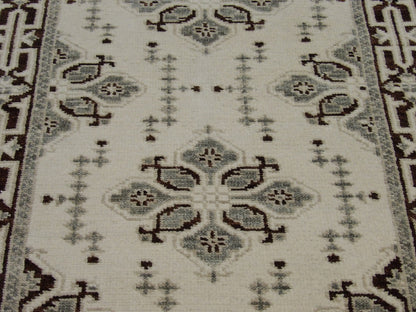 Back of Ziegler Oushak hand-knotted rug