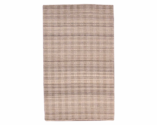 Modern Grass Design 3 x 5 Loom-knotted Rug - w153