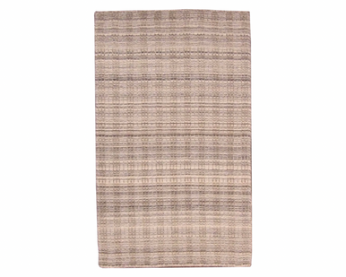 Modern Grass Design 3 x 5 Loom-knotted Rug - w153