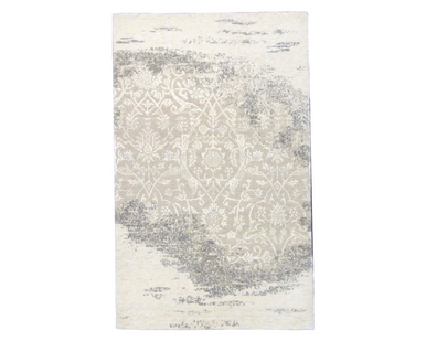 Modern Tibetan Sari Night Design Hand-knotted Rug 3 x 5 - w166