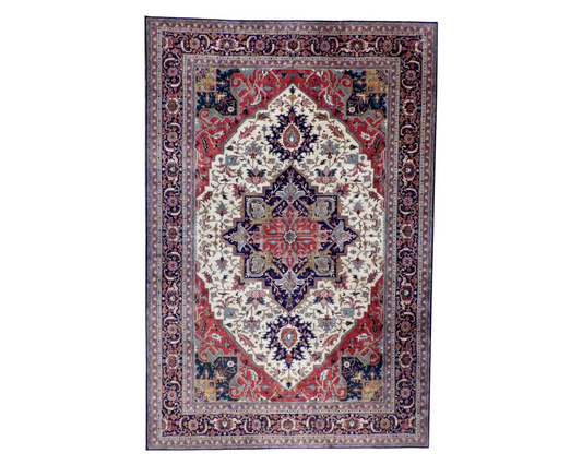 Fine Persian Tabriz 12 x 18 Hand knotted Rug - w1148 W1148 physical All Rugs New