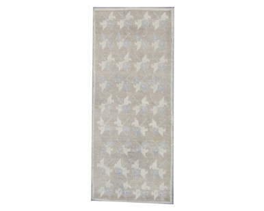 Anatolian Vintage Oushak 2'6" x 6'0'' Hand knotted Rug - w237