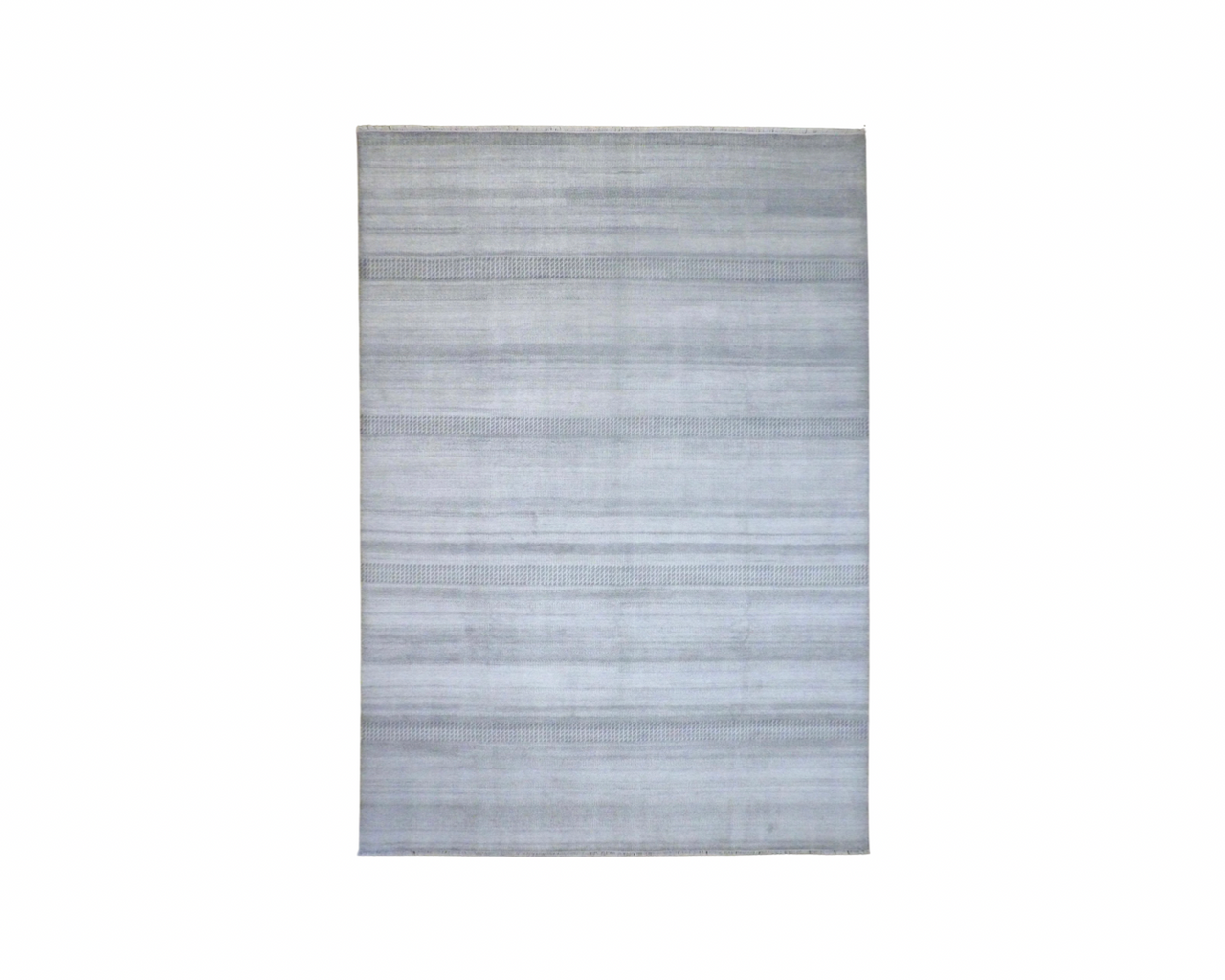 Modern Grass Hand knotted Wool/Silk Rug 9'11" x14'0" - W782