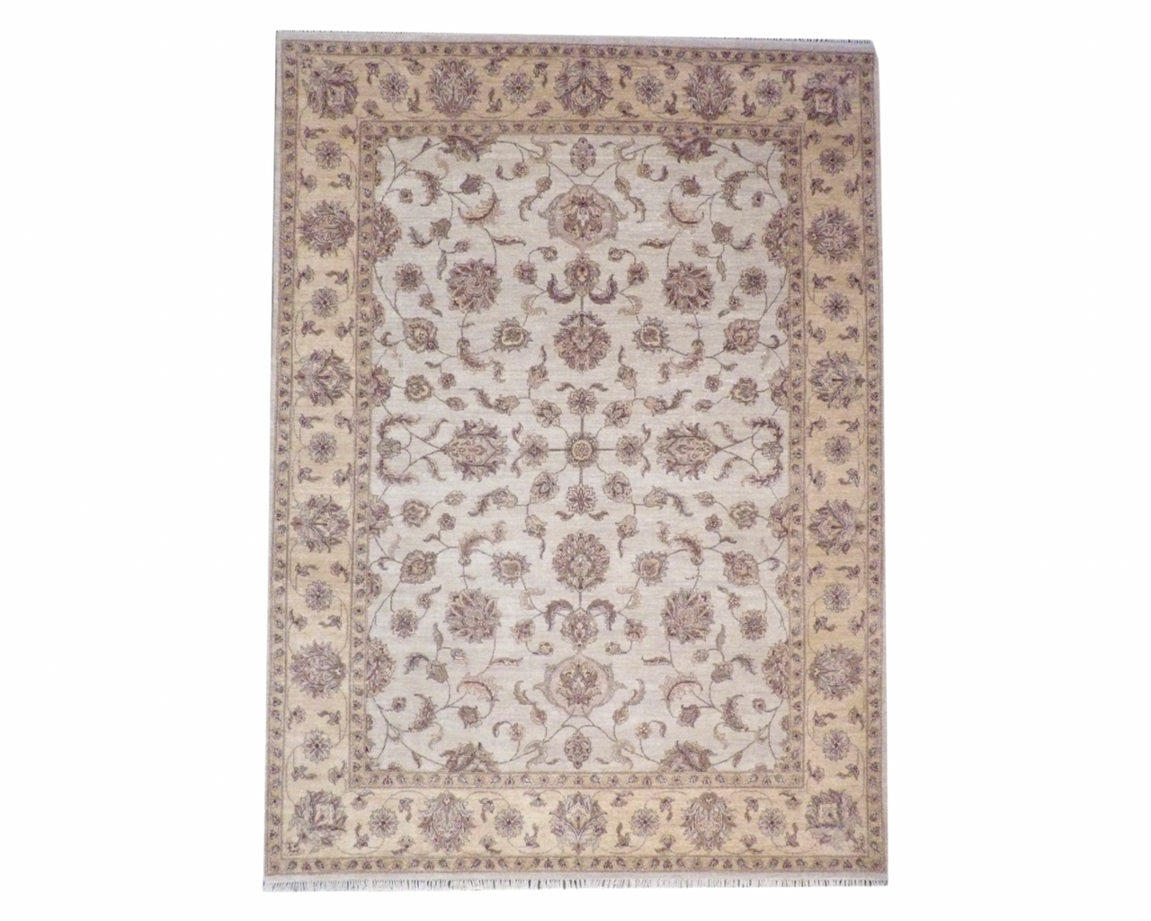 Agra Ziegler Hand knotted Wool Rug 9'0" x 12'0" - w307 w307 physical All Rugs New