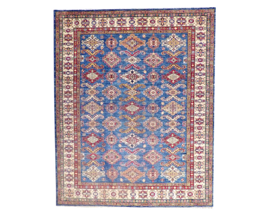 Tribal Super Kazak 8' 0'' x 10' 0'' Hand knotted Rug - w985