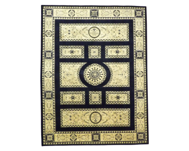 Abusson European Hand knotted Rug 9'2" x 12'0" - W241