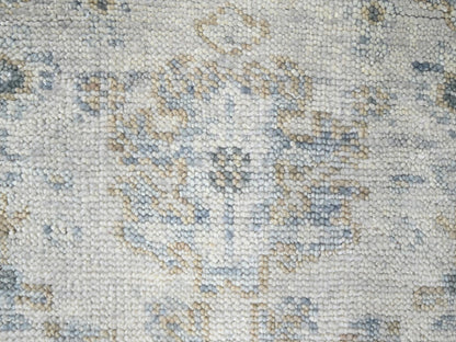 Oushak Oushak hand-knotted wool runner in Gray, 2'4" x 8'8" — SKU O010264 (view 5)
