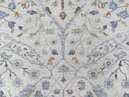Oushak Oushak hand-knotted wool rug in Gray, 4'11" x 7' — SKU O010366 (view 5)