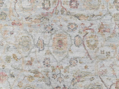 Mahal Oushak hand-knotted wool rug in Gray, 4' x 6' — SKU O010390 (view 5)